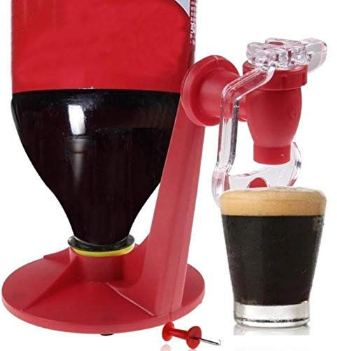 Distributeur de soda créatif à l'envers pour boissons gazeuses - Accessoire de bar
