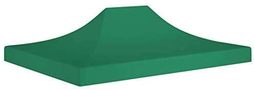 Tidyard Tetto per Tendone da Festa Tendone di Ricambio Protezione Solare Copertura Pieghevole Gazebo 4,5x3 m,Resistente all'Acqua e ai Raggi UV,270 g/m²,Verde