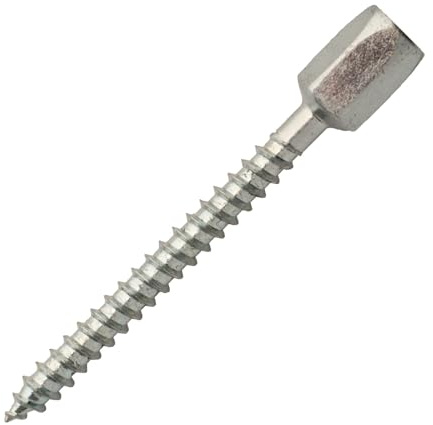 SCELL IT Piton femelle pour support bois et béton PFW M8 - Boite de 50 - Supportage des réseaux