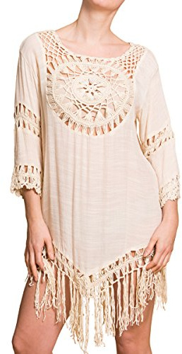 PANASIAM Dress Ibiza 004 in beige, Unisize