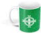 FOCO International Football Northern Ireland Fan Paint Splatter Coffee Tea 375ml Mug