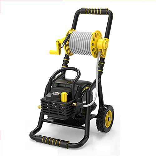 QAZNHODDS Idropulitrice Universal - 200 Bar, 650 L/H, Idropulitrice Portatile con ugello Multifunzione, Tubo da 15m, Ideale per Auto Casa Giardino,C
