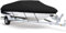 Funda para Barco Cubierta for Barco de 11-13 pies, 14-16 pies, 17-19 pies, 20-22 pies, Anti-UV, Resistente al Agua, Resistente, 210D, Lona Marina remolcable, Accesorios for Barcos (Color : 20-22ft)