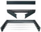 Tendedero Plegable de Pared Mikomika - Diseño Compacto y Retráctil con 30 kg de Capacidad - Ideal para Interior y Exterior, Ahorra Espacio (Negro)
