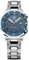 NOVE Marine – Swiss Made automatische Taucheruhren für Damen und Herren, 13,05 mm dünn, 44 mm Gehäusegröße, 200 m wasserdicht, 44 mm Gehäusegröße, Blau & Edelstahl, blau / silber, Taucheruhr