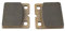 Sikuai FA018 Bremsbelag hinten für amerikanische Federungsschieber, BMW K 75, Ducati 250/350/450 Desmo, für HOREX 500/600, für LAVERDA 750, für MOTO GUZZI