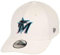 New Era Miami Marlins MLB Diamond Era White Team 39Thirty Stretch Cap - L-XL (7 1/8-7 5/8)