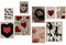 KONGSY Downtown Girl Wandkunstdrucke, 9er-Set, Y2k-Poster, Vintage-Kunstdrucke, kokette, Wanddekoration, ästhetische Bilder, Raumdekoration für Teenager, Mädchen, Schlafsaal, Schlafzimmer