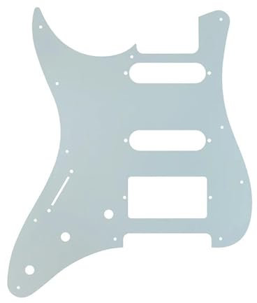 Schlagbrett für Gitarre Teile - SSH Vintage Guitar Pickguard 3 Kontrolllöcher(3Ply Mint Green)
