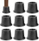 Yallmie 8 Stück Verstellbare Möbelerhöhungen, Heavy Duty Stackable Sofa Fuesse Erhoehen Furniture Risers, Möbel Erhöhung Support up to 1300 Lbs/ 589kg für 3.3cm Bett Tisch Schreibtisch Sofa Stuhl