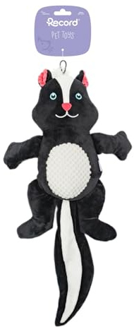 Record - Hundespielzeug aus Plushy Plüsch mit Squeaker und Crunchy-Effekt - Kauspielzeug für Hunde | Puzzle, 50cm
