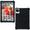 AKNICI Silicona Funda para DOOGEE T10W/DOOGEE T10 Plus/DOOGEE T10 Pro/DOOGEE T10/DOOGEE T10S/DOOGEE U10/DOOGEE U10 Pro/DOOGEE U9 Tableta 10 Pulgadas, Funda Protectora con Función de Soporte, Negro