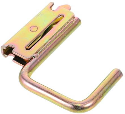 OSOLADY Gancio Pesante Per Binari Etrack Con Protezione Rail Guard Gancio Per Rimorchio Chiuso e Parete Garage Accessorio Multifunzionale Per Furgoni e Carichi Pesanti