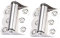 Holibanna Charnières Acier Inoxydable à Ressort Pour Meubles Et Portes Charnières Automatiques Pour Volets Pliants Et Accessoires De Maison