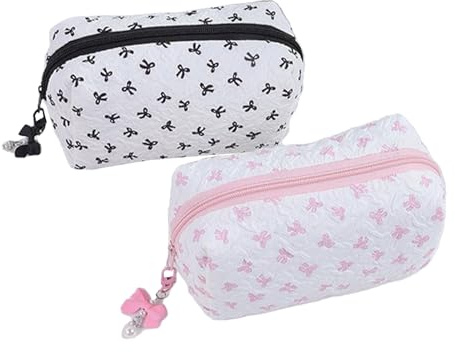 Schleifen Etui Groß 2er Set Reise Kosmetiktasche