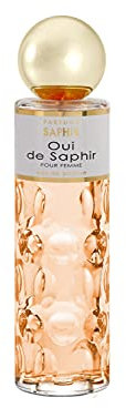 PARFUMS SAPHIR Oui de Saphir Eau de Parfum con Vaporizzatore da Donna, 200 Ml
