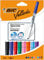 BIC Velleda 1741 Feutres pour Tableau Blanc Effaçables à Sec, Pointe Conique Moyenne - Couleurs Assorties, Pochette de 8
