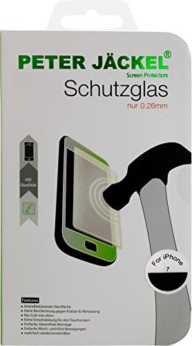 Peter Jäckel HD Schutzglas für Apple iPhone 7/ Apple iPhone 8, 15819, durchsichtig