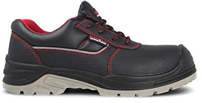 Zapato seguridad PAREDES, Óptimal piel negro, S3 SRC