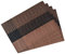 4er Pack Platzset/Tischset 30x45cm waschbar und hitzebeständig-Streifen Kupfer