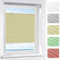Victoria M. Indiva Lite Plissee Klemmfix Ohne Bohren mit Klemmträgern Sichtschutz, Sonnenschutz Fenster, Lichtdurchlässig, 90 x 150 cm, Creme