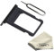 Ewparts for iPhone 7 Plus Sim Card Tray Replacement with Waterproof Rubber & Eject Pin (Jet Black)