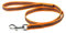 IDC Color & Gray gumierte Leine, 20 mm x 1 m mit Schlaufe, Orange-Grau