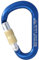 STUBAI HMS Karabiner | Karabiner mit Schraubverschluss, Schraubkarabiner zum Klettern, Kletter-Karabinerhaken, Sicherungskarabiner zum Bergsteigen, Blau