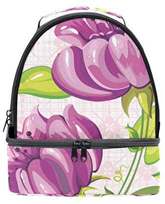 Lunchbox Comic Flower für Erwachsene, isoliert