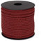 MOOCY Paracord Fallschirmschnur mit 7 Strängen, 250 kg, Mil Spec Typ III – 50 m Spule geflochtene Schnur, Rot