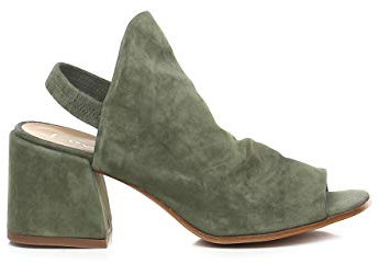 LEMARE' Damen-Sandalen., Grün - grün - Größe: 35 EU