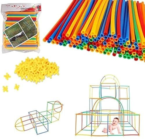 FeiWen Connectors Building Sets Blocks Toys, Building Block Plastic Toys (400pcs)