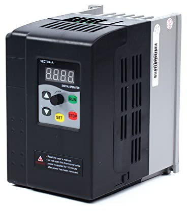 3-Phasen Frequenzumrichter 1,5kW 380V Wechselrichter VFD für 3-Phasig Drehstrommotor Drehzahlregler Inverter Konverter