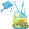 Abnaok Strandspielzeug Tasche, Sandspielzeug Netztasche Strandtasche xxl Familie, Sandspielzeug Tasche