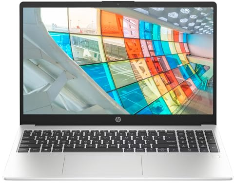 HP 250 G10 Laptop, Intel Core i7-1355U, 15,6 FHD Display, 16 GB DDR4 RAM, 2 TB PCIe SSD, Intel Iris Xe Grafik, QWERTZ Tastatur, Windows 11 Pro, Silber+ NPO Rucksack