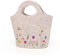 Logbuch-Verlag Geschenktasche Ostern aus Filz 18,5 x 5 x 27 cm Osternest Verpackung Ostergeschenk natürlich