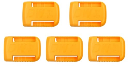 Namvo 5Pcs Battery Holder for 18V 20V Battery Storage Rack Lithium Battery Belt Clip