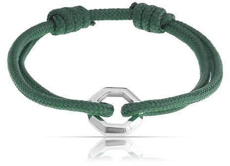 Made by Nami Bracciale da surfista da uomo e da donna, in corda nautica, realizzato a mano e intrecciato, bracciale marittimo, braccialetto minimalista, 100% impermeabile e regolabile, braccialetto