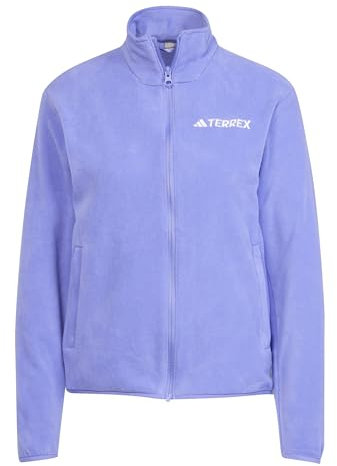 adidas Women's Terrex Multi Essentials Full Zip Fleece Jacket, semi cobalt blue, XL