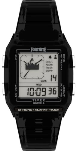 Timex Herren Digital Quarz Armbanduhr LCA x Fortnite