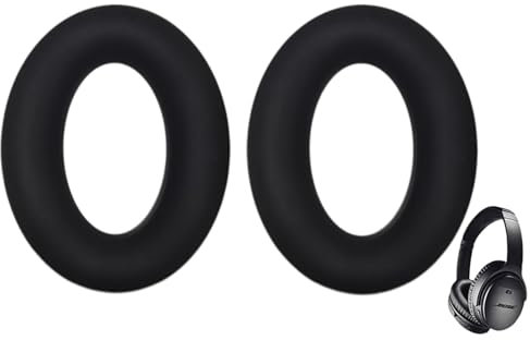 2 Pack | Silikon Ohrpolster Schutz | Schweißfest | Kopfhörer Schutz kompatibel mit Bose QuietComfort QC15 QC25 QC2 QC35 QC45 / AE2 AE2i AE2w / SoundTrue/SoundLink AE