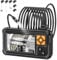 1080P Dual-Objektiv, industrielles HD-Digital-Endoskop, 10,9 cm IPS-Endoskop-Inspektionskamera mit Handheld-IP67-wasserdichter Schlangenkanalisation mit 8 LED-Lichtern, 5 m halbstarres Kabel