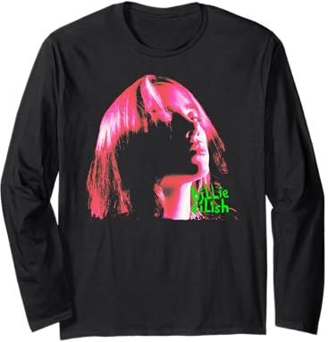 Offizielles Billie Eilish Musik Merch für Fans Langarmshirt