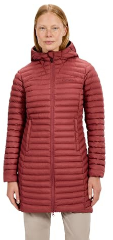 Berghaus Damen Nula Micro Synthetik Steppjacke, isoliert und lang | Strapazierfähiges Design | Wasserfest | Steppjacke Jacke