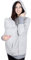 Mija - Tragejacke/Fleecepullover für Tragetuch Tragepullover für beide 4019A (L / 40, Hellgrau/Grau)