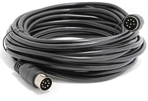 Ancable Cavo audio per altoparlanti DIN maschio-maschio, 8 pin, 8 m, per Bang & Olufsen B&O BeoLab PowerLink MK2, Peavey Sanpera Pedal e Monster Clarity HD Model One