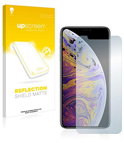 upscreen Anti-Glare Screen Protector compatible with Apple iPhone Xs Max / 11 Pro Max – Protection Film Matte