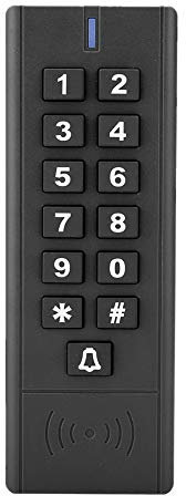 Diyeeni Wasserdicht RFID Zutrittskontrollsystem Elektronisches Türschloss mit 26 RFID Karte, Unterstützt Passworte Tütklingel, Türöffner 1000 Benutzer, Zugangssystem für Home Büro