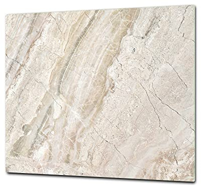 Planche de cuisine en VERRE trempé – Planche à découper en verre – Couvre-plaques de cuisson – UNE PIÈCE (60x52 cm) ou DEUX PIÈCES (30x52 cm chacune); D22 Billes 2 Série