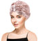 YOFASEN Turban Mütze Für Damen Soft Beanie Schlafmütze，Kristall Pailletten Stirnband, Winddicht Und Warm，Champagner
